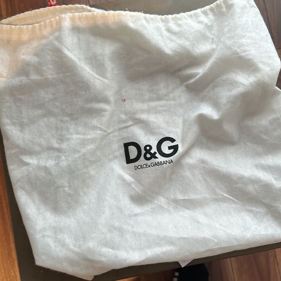 Gold D&G Rhinestone Clutch - Picture 5 of 5